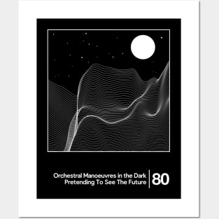 OMD / Minimal Style Graphic Artwork Design Posters and Art